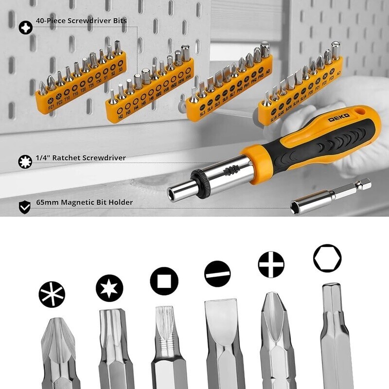 228 Piece Socket Wrench Tool Set Mechanic Hand Tool Kit W/ Storage Case Durable