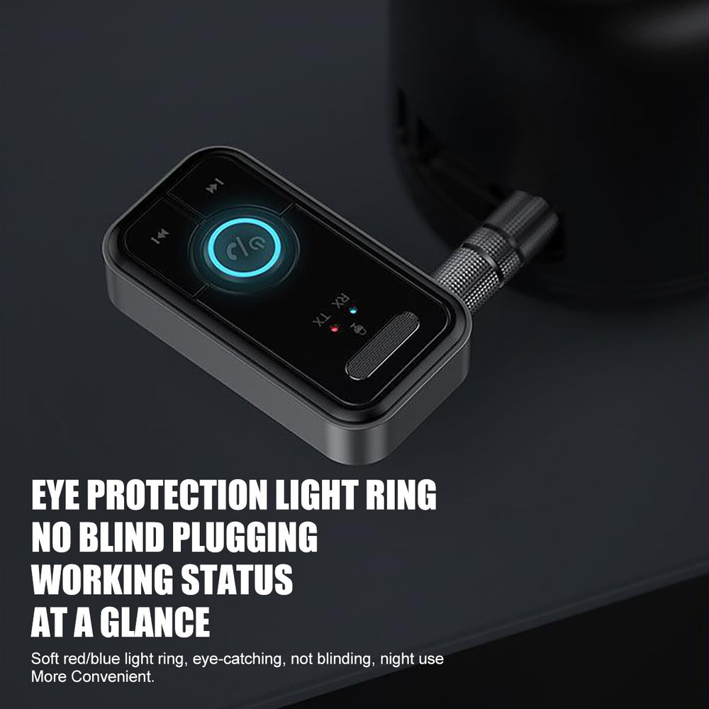 USB Wireless Bluetooth Transmitter Receiver 2 in 1 Audio Adapter 3.5mm Aux Car