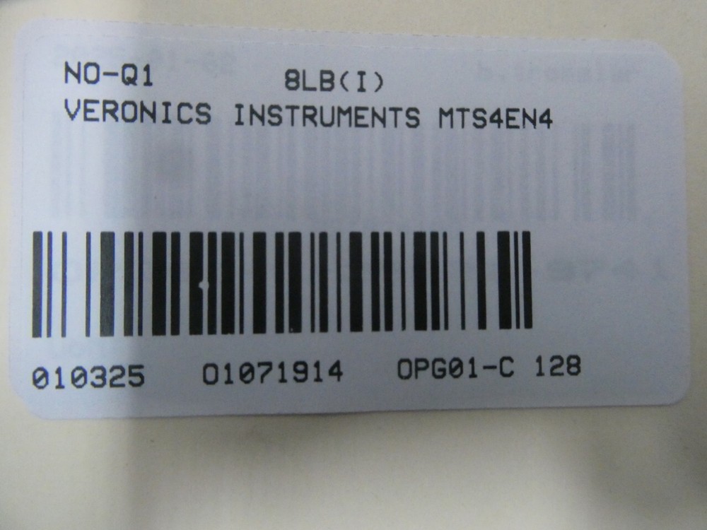 Veronics Instruments MTS4EN4 Hygrometer