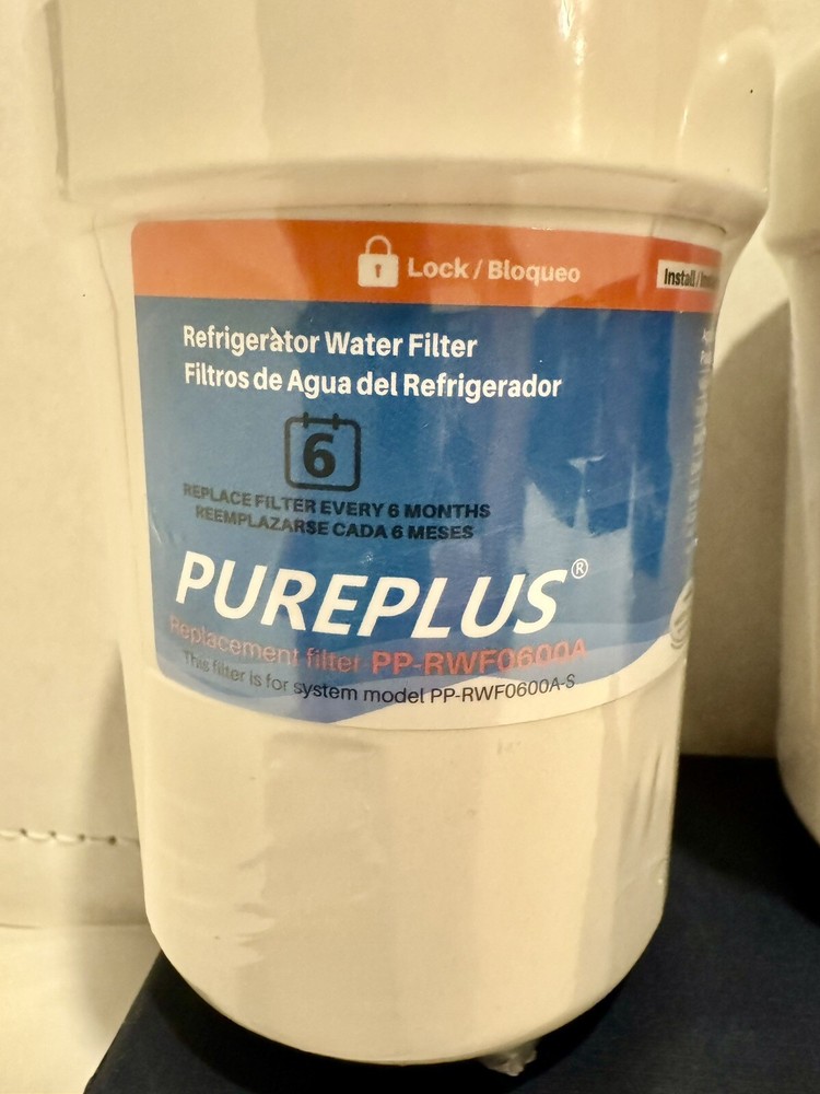 2 Pack of PurePlus PP-RWF0600A Water Filter Replacement GE Kenmore PP-RWF0600A-S