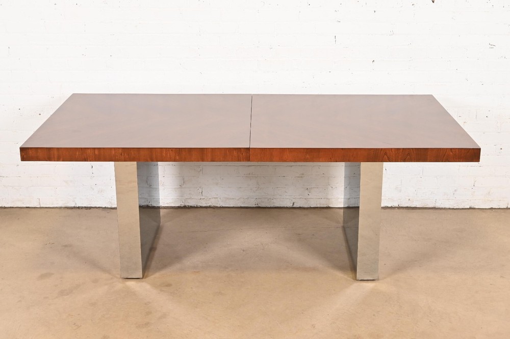 Milo Baughman for Thayer Coggin Mid-Century Modern Dining Table, Refinished