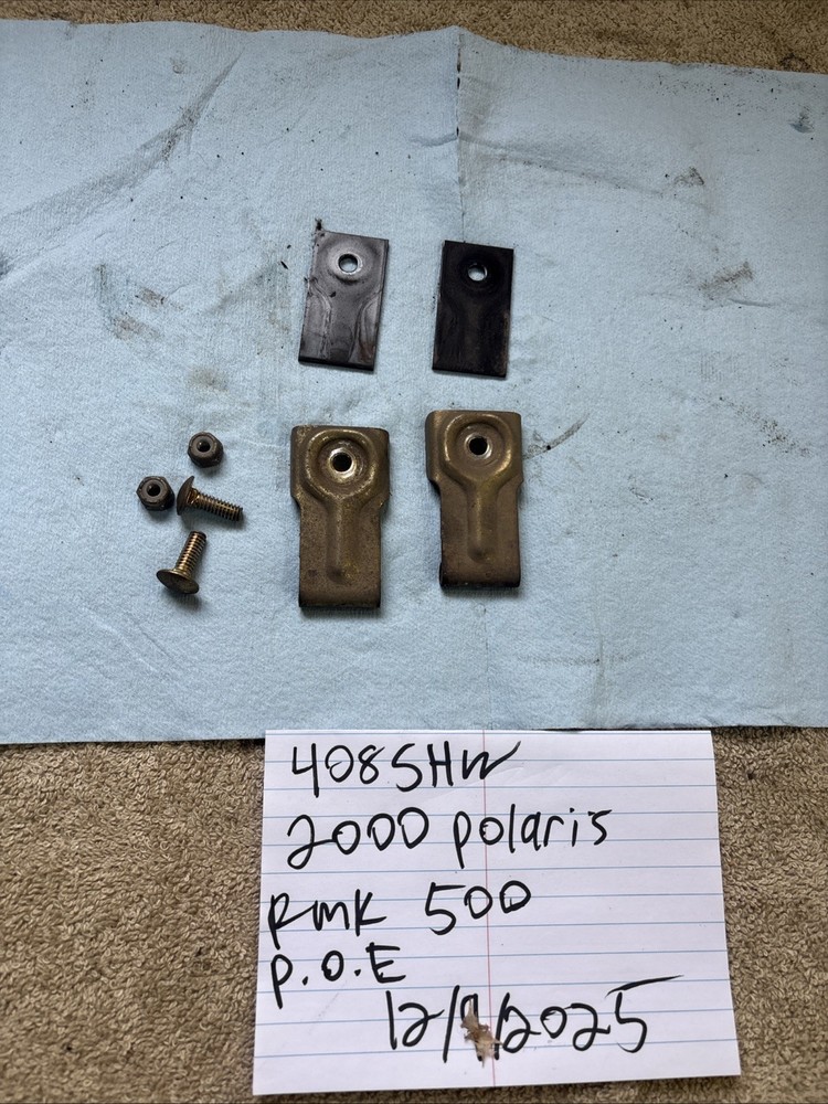 2000 Polaris Rmk 500 Hood Hinge Brackets 408