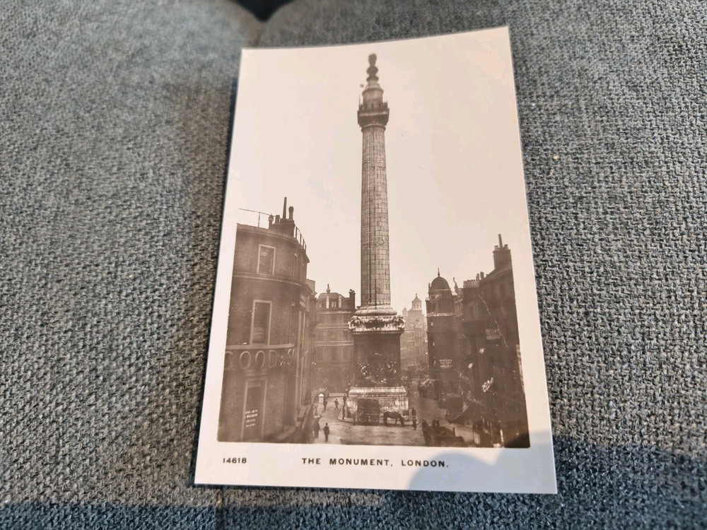 The Monument London Postcard