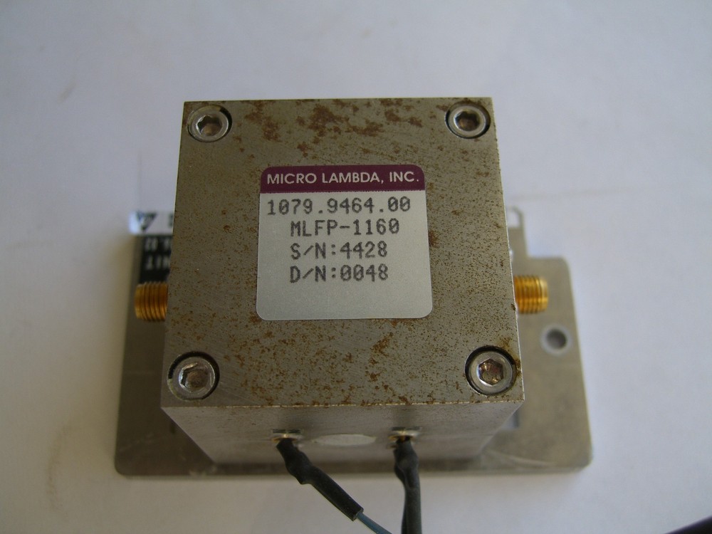 YIG FILTER 7-26.5 GHz FOR ROHDE FSEM SPECTRUM ANALYZER, MICRO LAMBDA