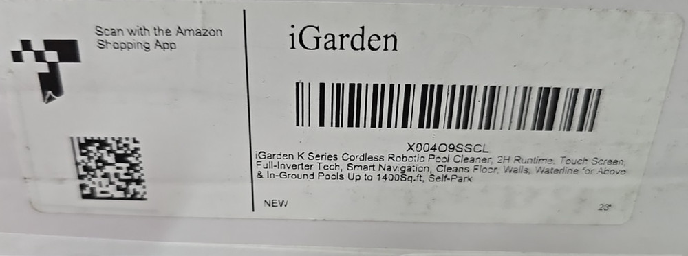 IGarden Robotics K20 Pool Cleaner