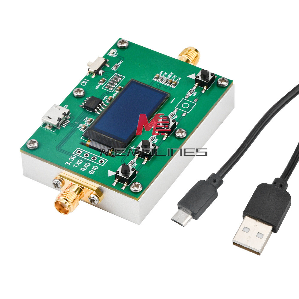 Digital Attenuator 30DB Step 0.25DB OLED Pogrammable Attenuator Module 6Ghz RF