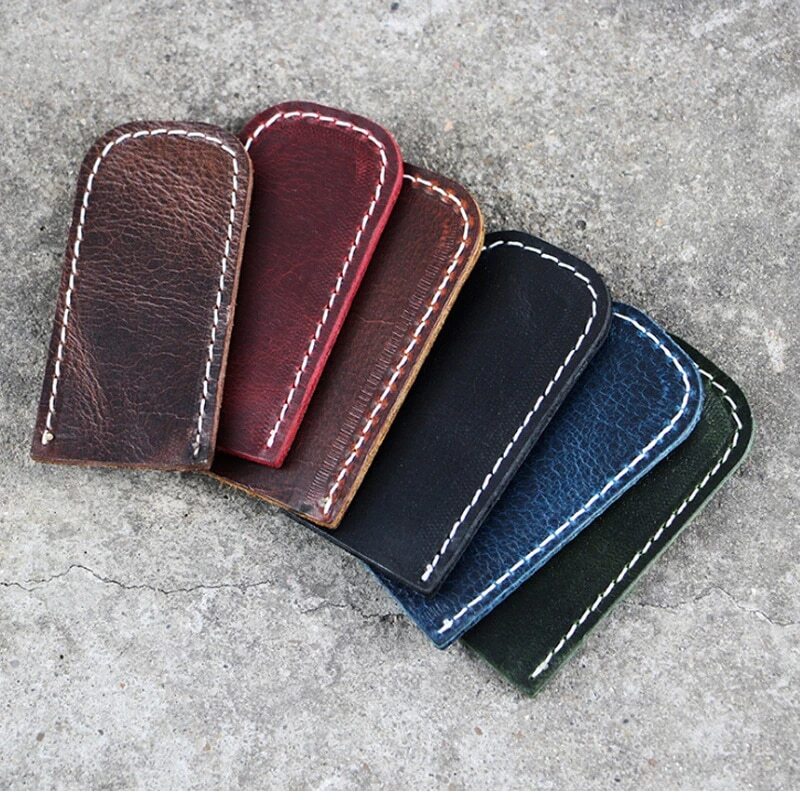 Pure Leather Cowhide Handmade Lighter Case