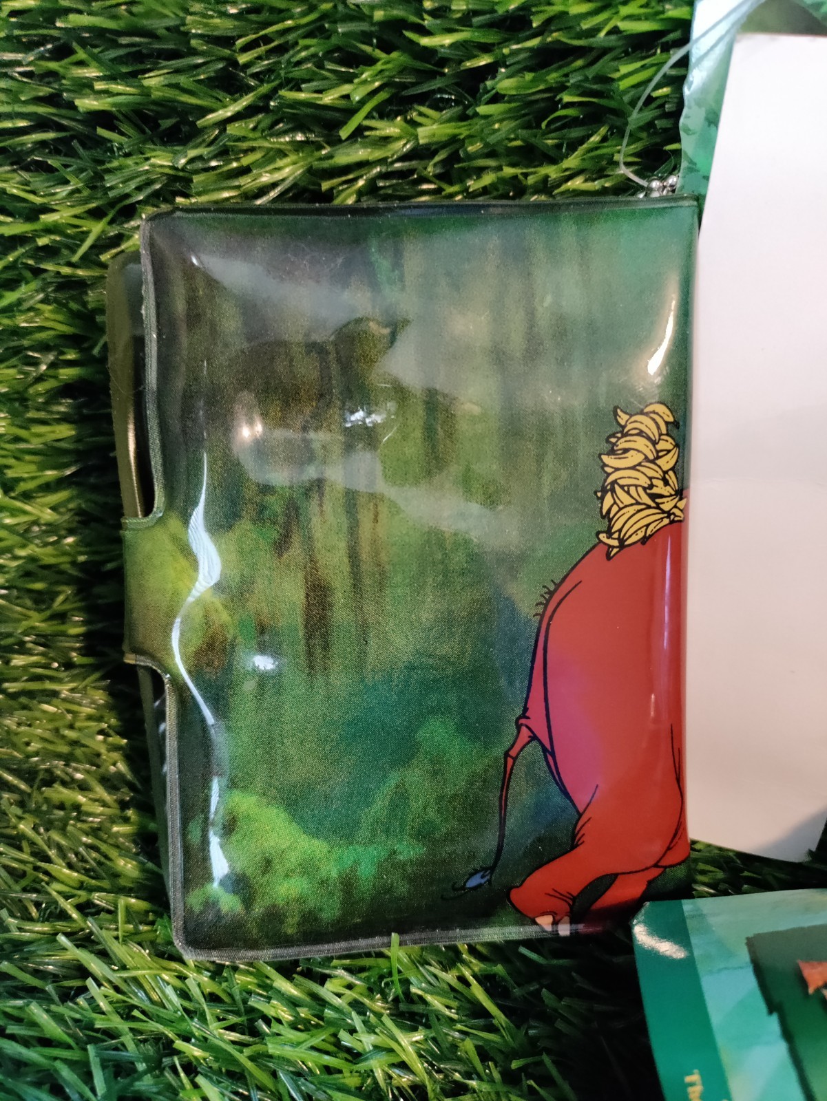 Disney Tarzan Boys Wallet with Compass NEW with tag UNUSED & Terk Keychain Plush