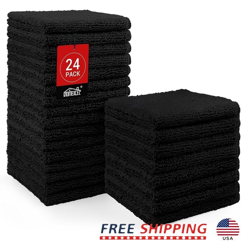 Microfiber Towel Makeup Remover Super Absorbent Durable Versatile Washcloth New
