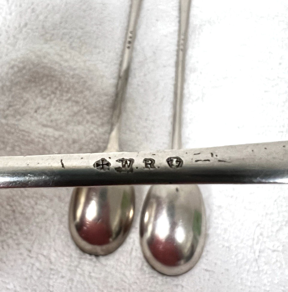 3 Cleveland Fruit Company Iced Tea Ice Cream Spoons 8 Inches Long Good Shape