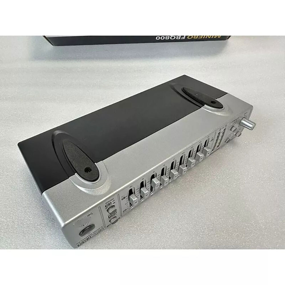 FBQ800 Ultra-compact 9-Band Graphic EQ Equalizer Suppressor Equalizer Processor