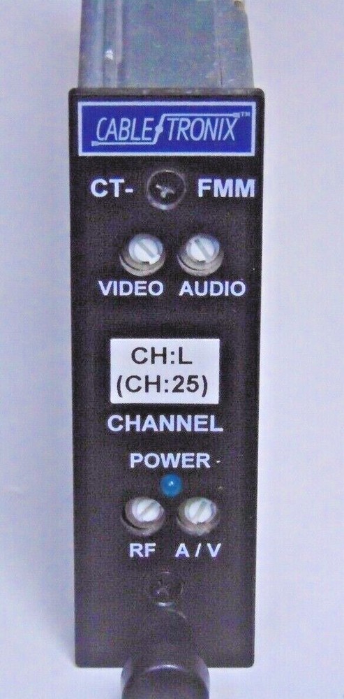 Cabletronix Fixed Channel Micro Modulator CT-FMM - Various Channels