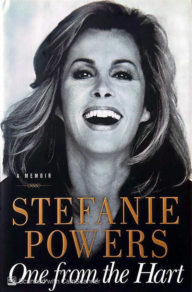 Stefanie Powers ONE FROM THE HART Signed Book