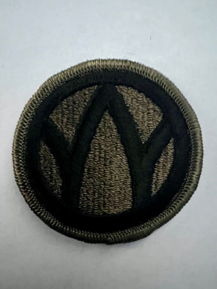 89th Division Subdued US Army Patch