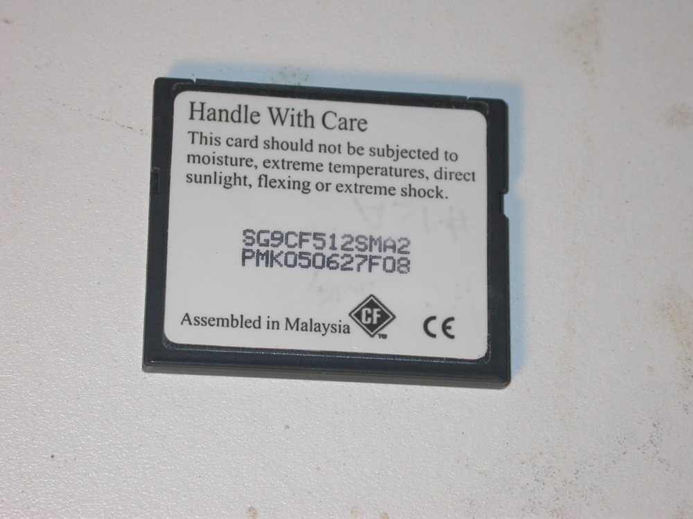 SMART 512MB Card Compact Flash Memory Card CF