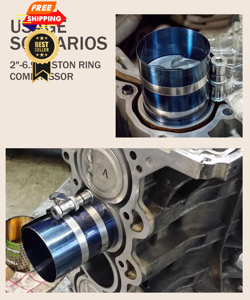 bylikeho Piston Ring Compressor Tool,Car Accessories Car Engine Ring...