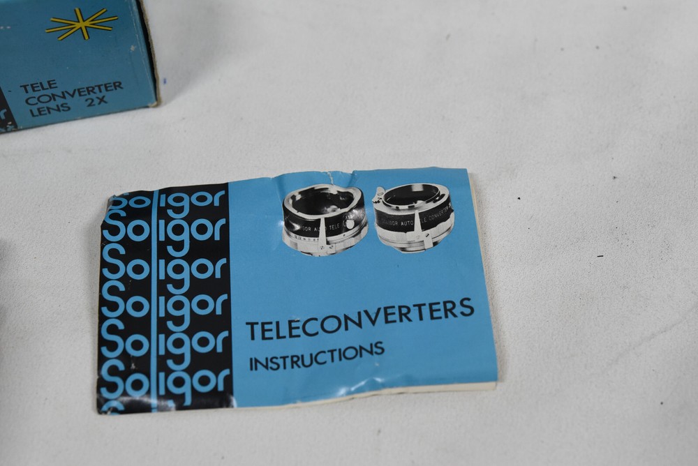 Soligor 2x Tele-Converter for KONICA AR /Auto-Reflex Mount - EE Type - Japan