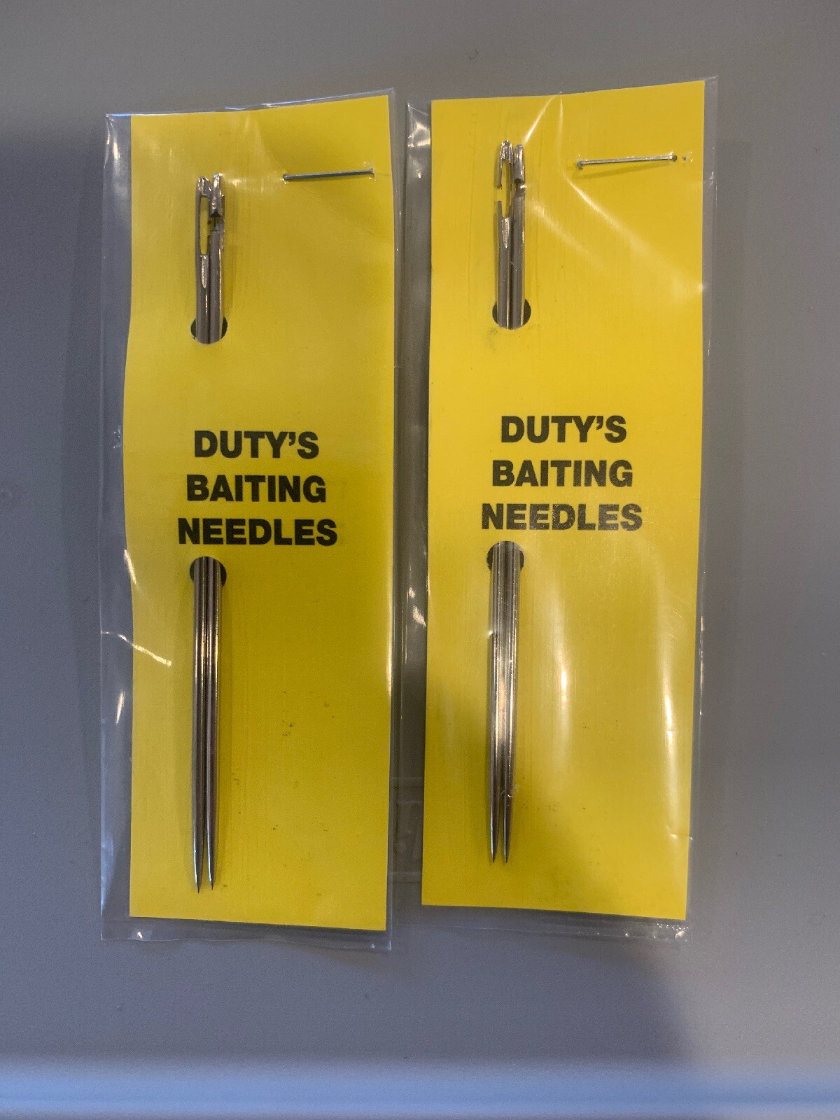 2 Packs Duty’s Baiting Needles 4 Total Pieces 3.75”