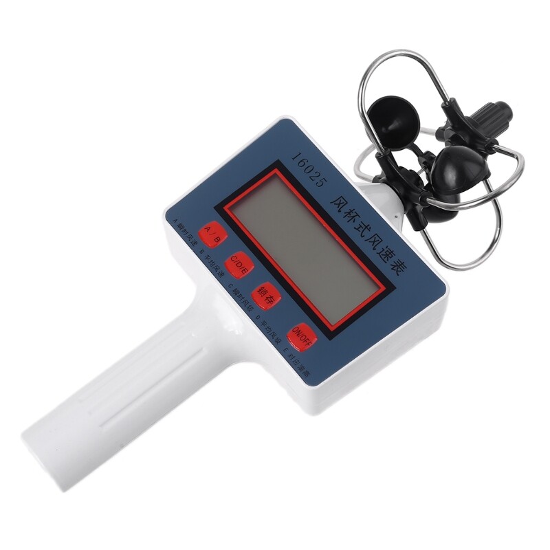 Anemometer Wind Speed Gauge Cup Digital Professional Small Average Wind