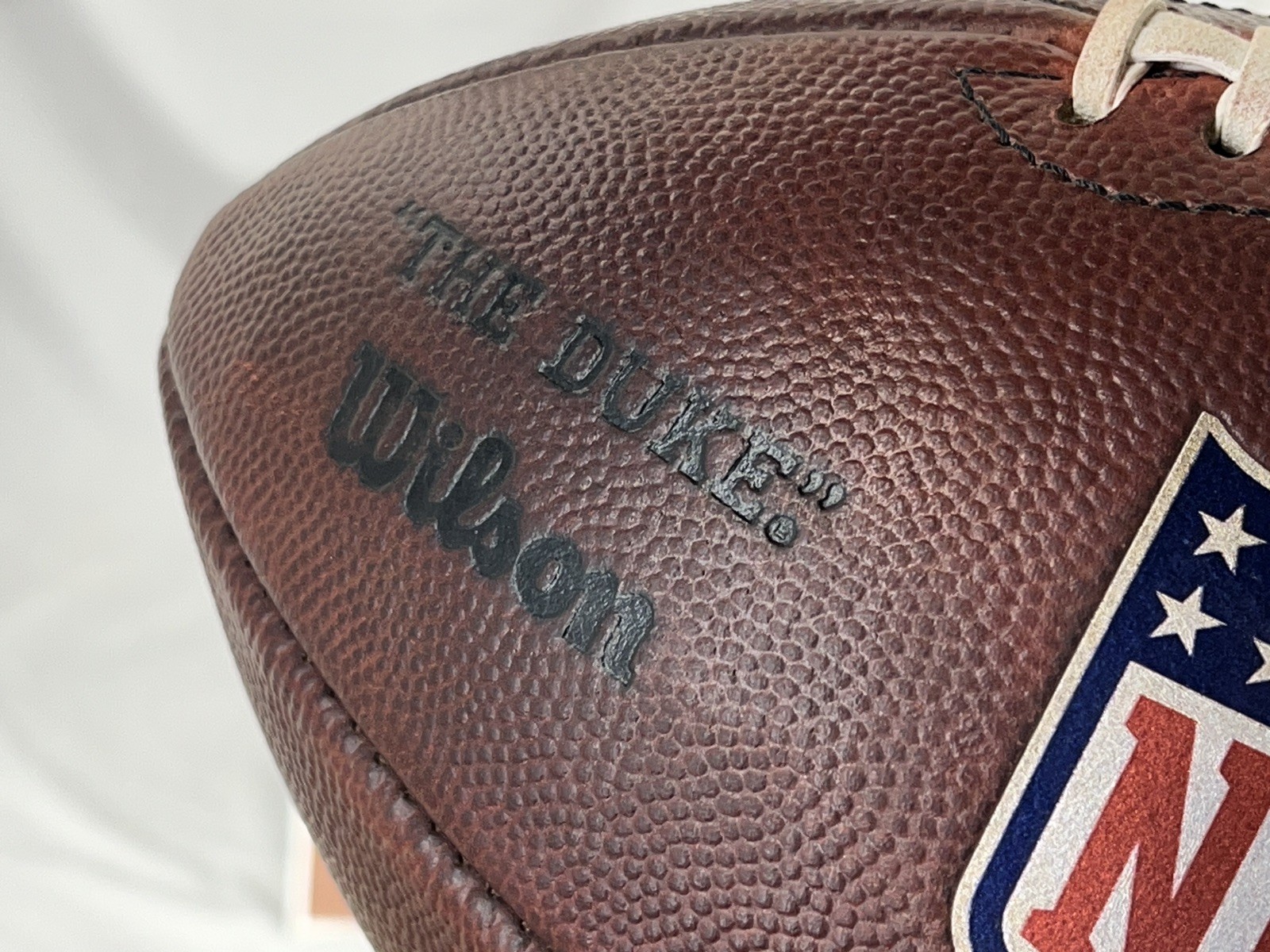NFL "The Duke" Wilson Football - Game Ball - Game Prepped & Conditioned