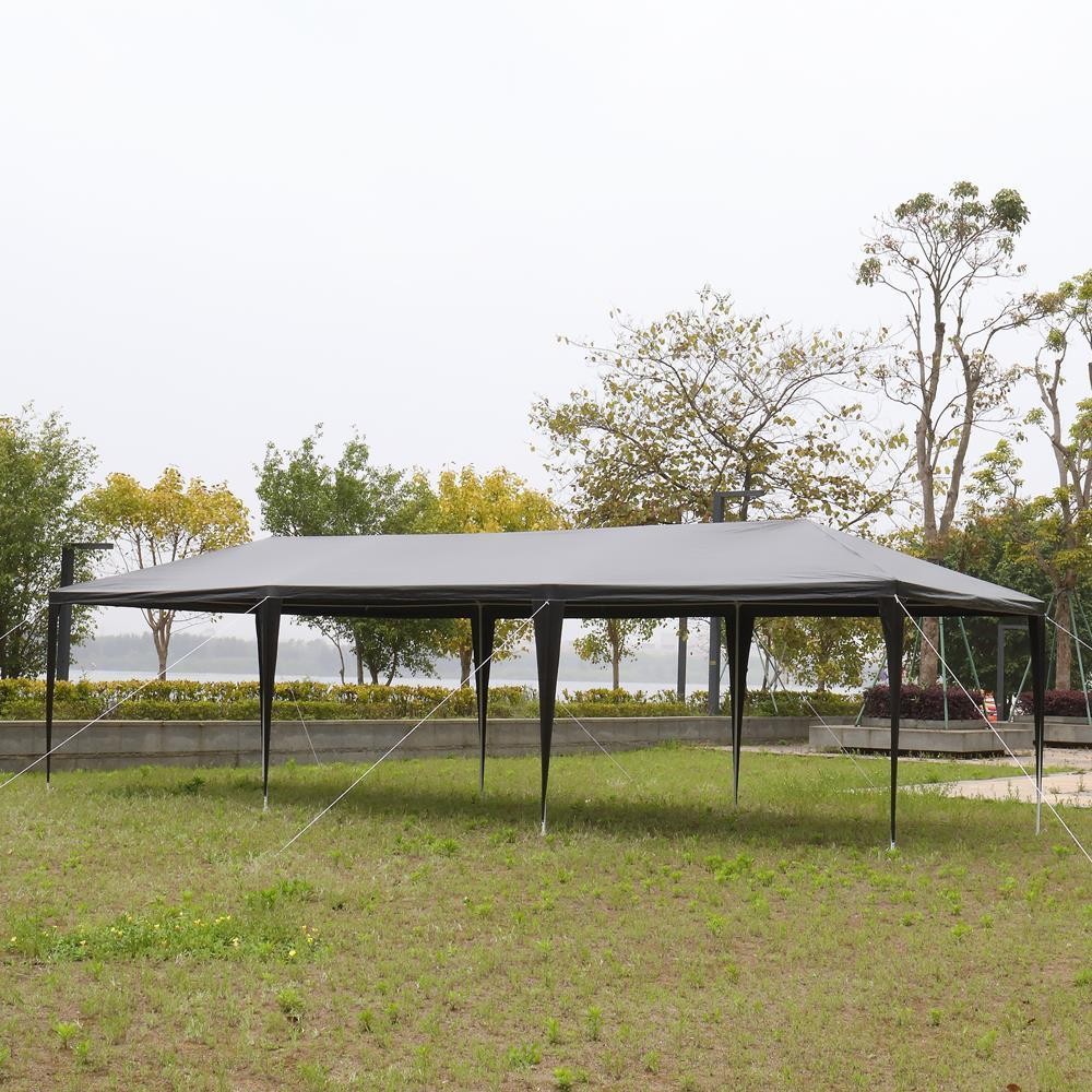 10x30' Outdoor Gazebo Party Tent w/8 Removable Walls Wedding Canopy Cater Events