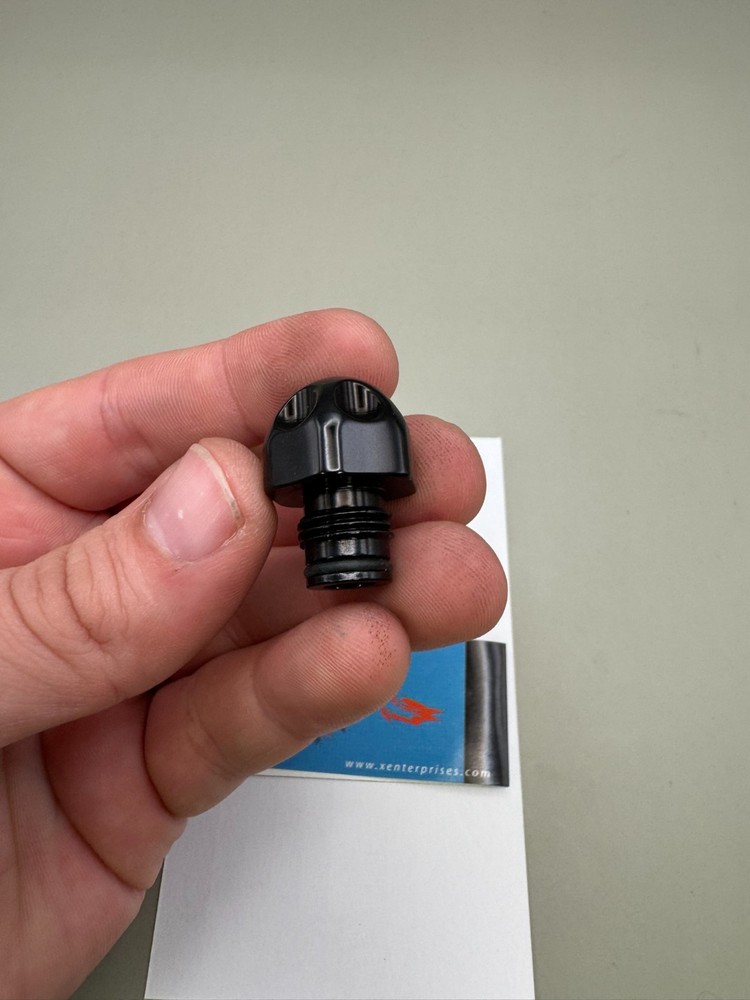 System X Intimidator Ram Cap-Gloss Black