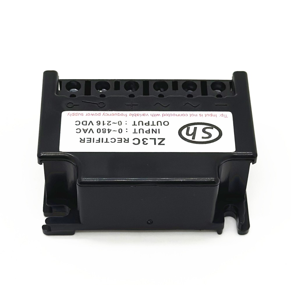 ZL3C input: 0~480VAC output: 0~216VDC half-wave brake rectifier module