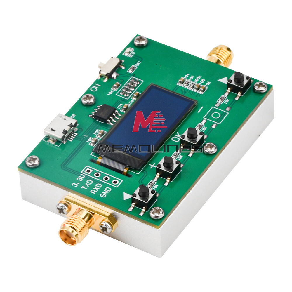 Digital Attenuator 30DB Step 0.25DB OLED Pogrammable Attenuator Module 6Ghz RF