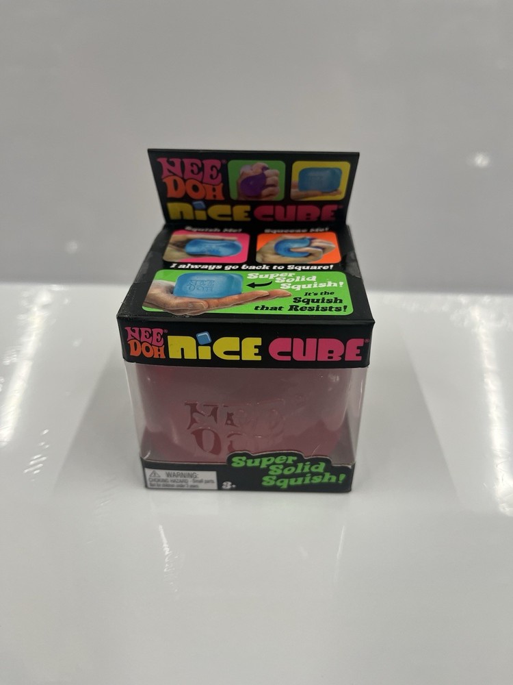 2026 Nee Doh Pink Nice Cube Mint! In Hand