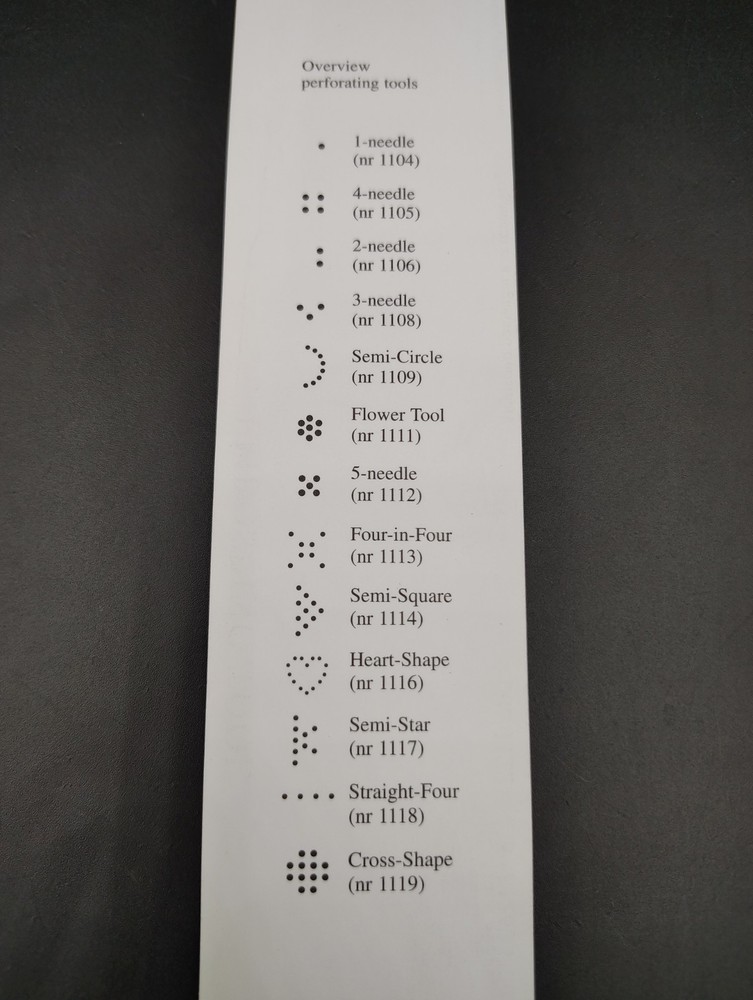 Vintage Pergamano Arrow Perforating Tool 1124