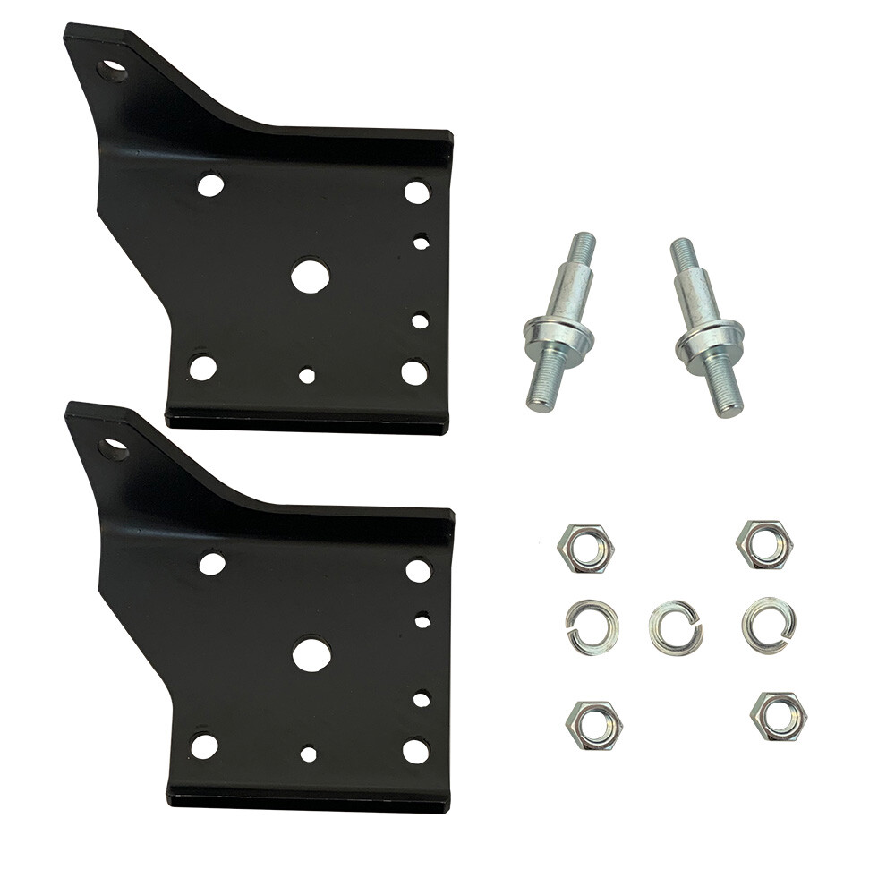 12PCS Multi Leaf Spring Shock Plate Kit For 68-72 Camaro Firebird Nova w/Studs