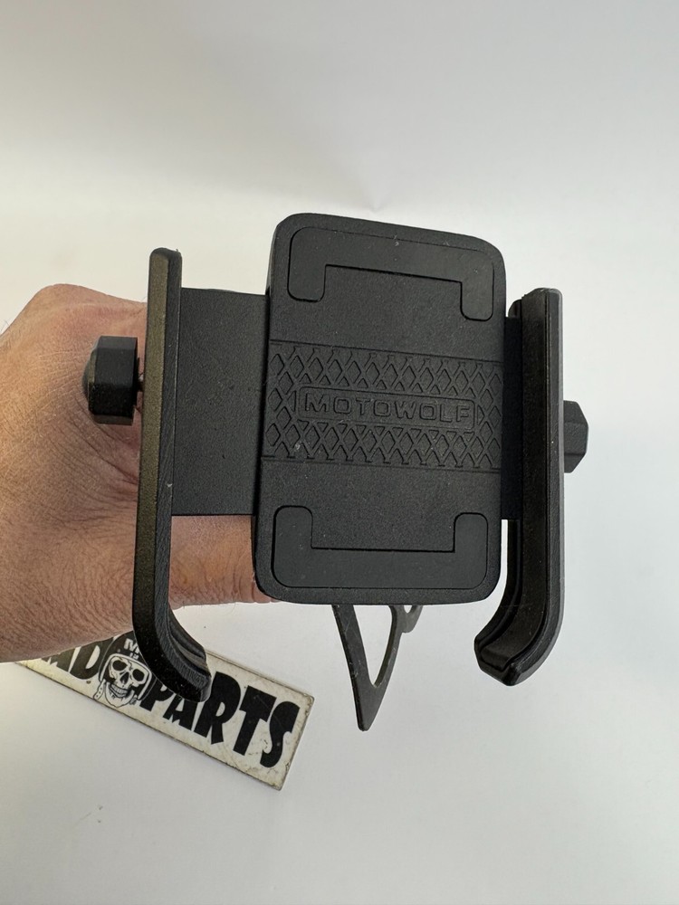 Harley GPS iPhone Motowolf clamp-on universal adjustable mount clamp