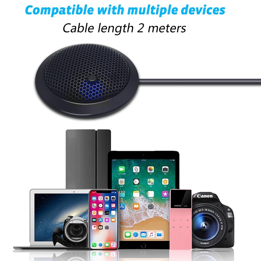 USB Microphone with Mute Key, Desktop Computer & Conference Use | Clear Audio