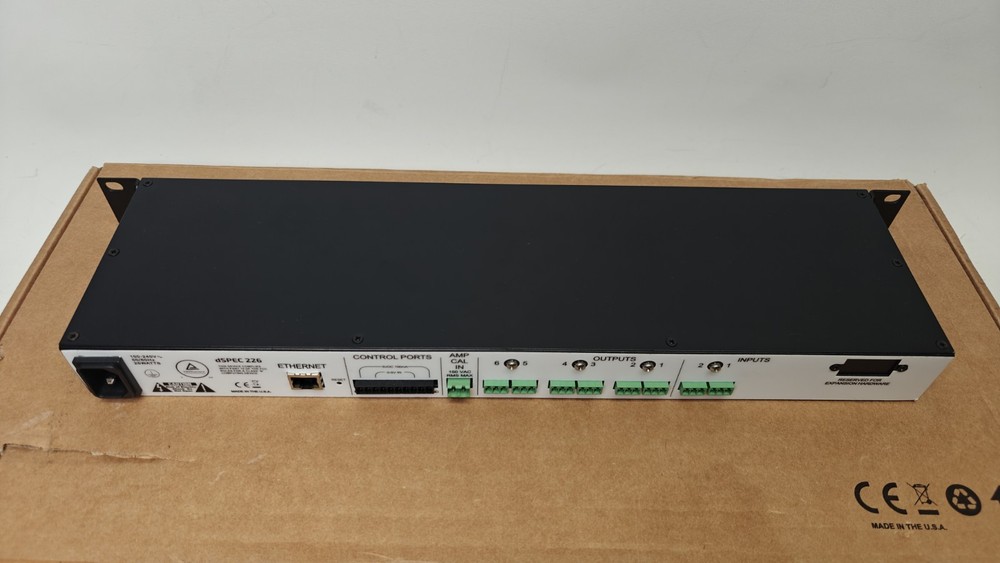 Community dSPEC 226 DSP 2 IN X 6 Out Speaker Processor