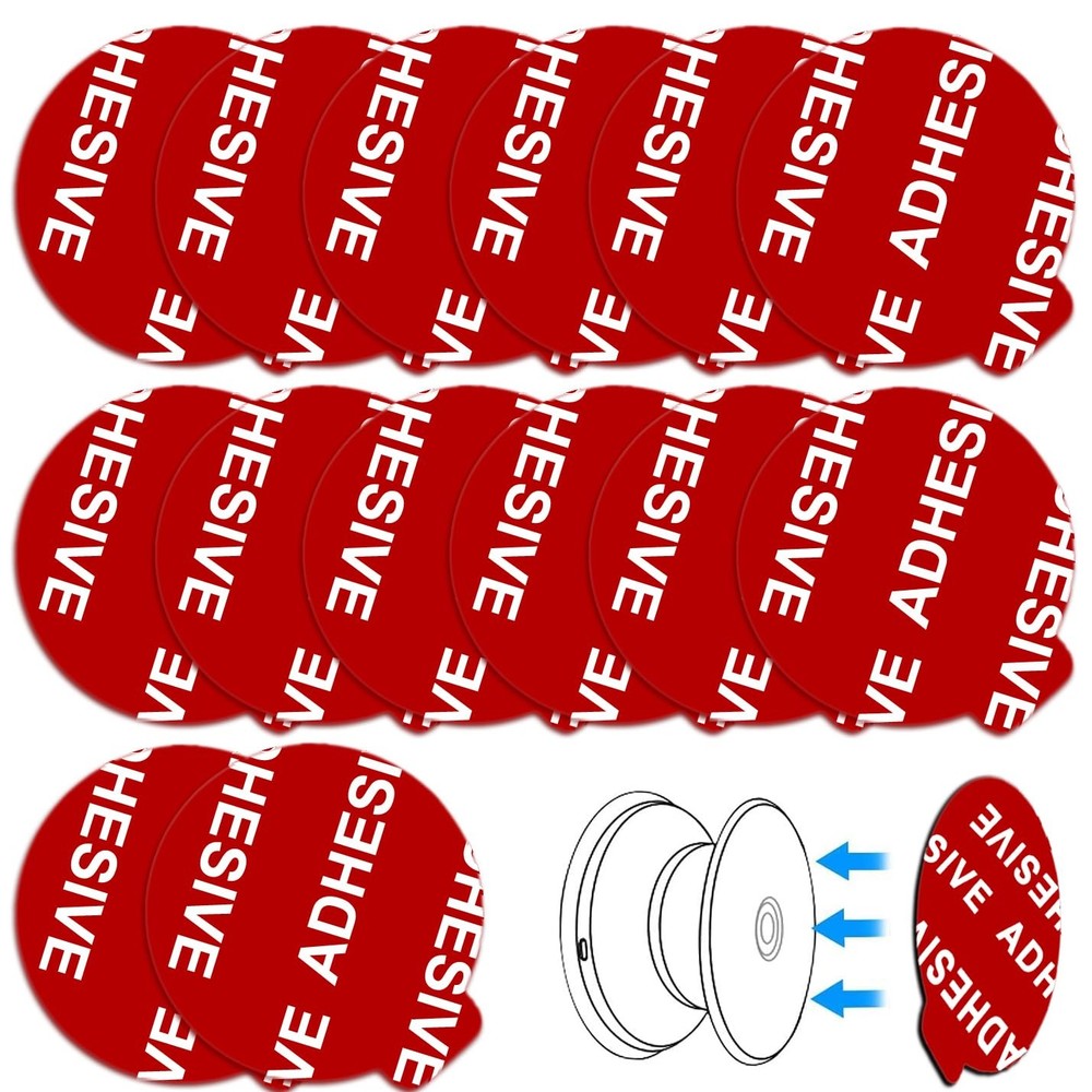 14 Pack 3M Very High Bond Sticky Adhesive Replacement Compatible with Socket ...