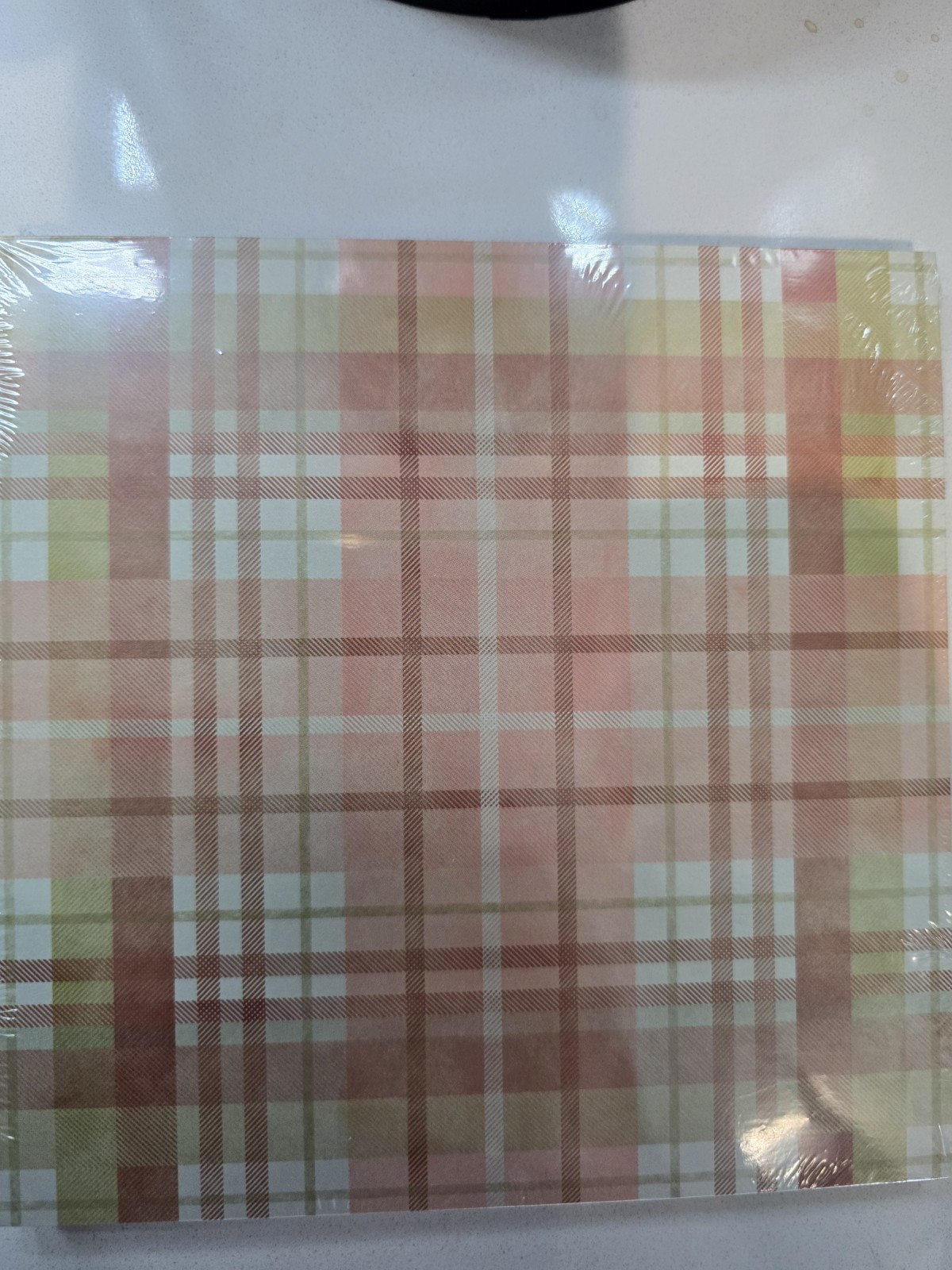 Stampin’ UP! "TIMELESS PLAID" DSP 48 sheets 6 X 6 DSP - Retired - FREE SHIPPING