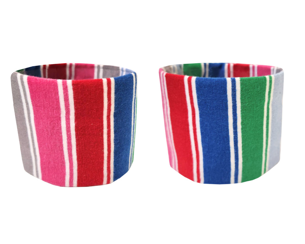 Rainbow Striped Nice Guy Cosplay Pant Cuffs