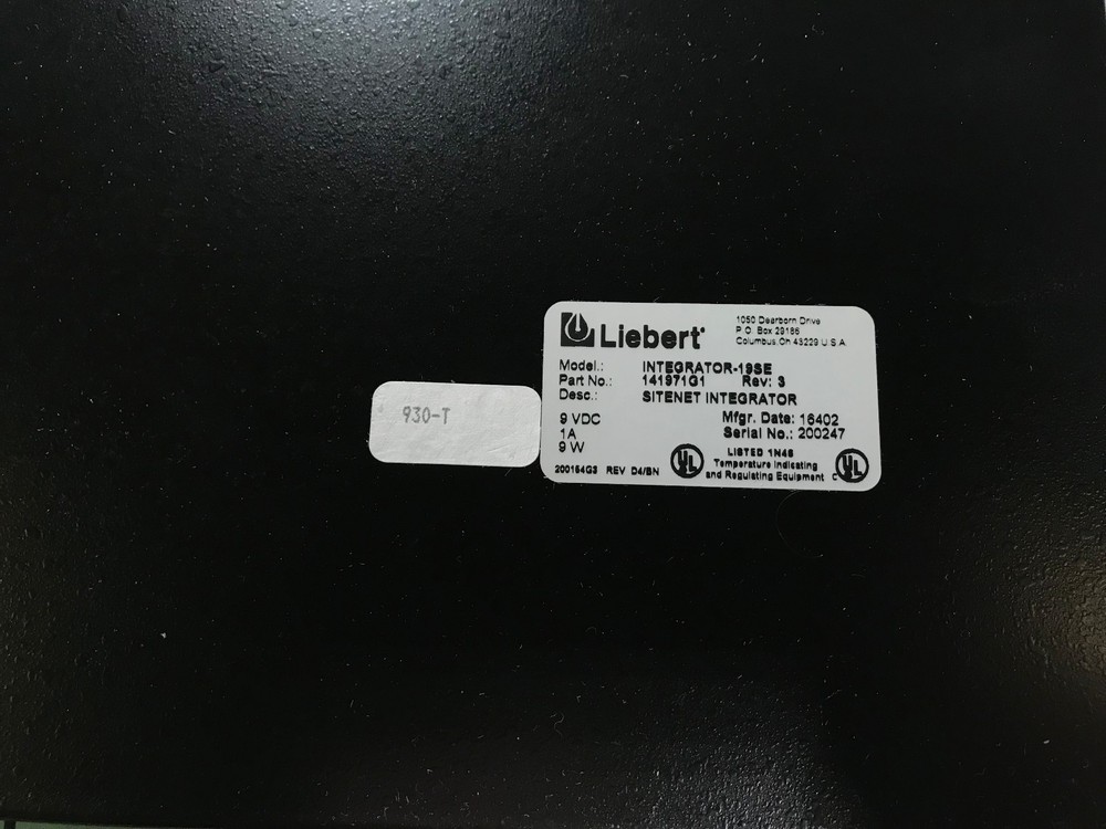 Liebert Integrator-19SE Module
