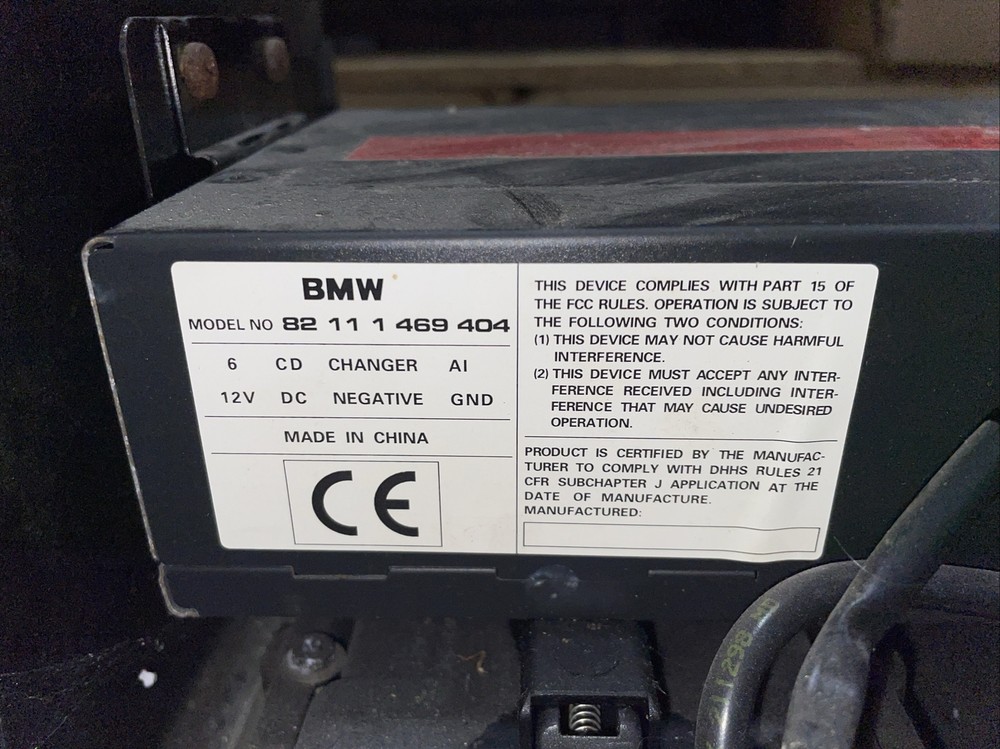 Bmw E36 M3 328i-325i CD Changer