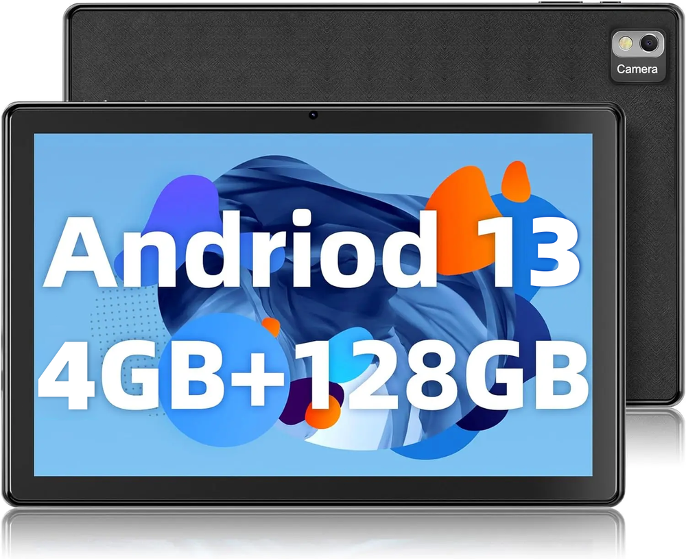 SGIN Tablet 10" Android 13 Tablets 4GB+128GB Quad-Core T618 Tablet FHD Display