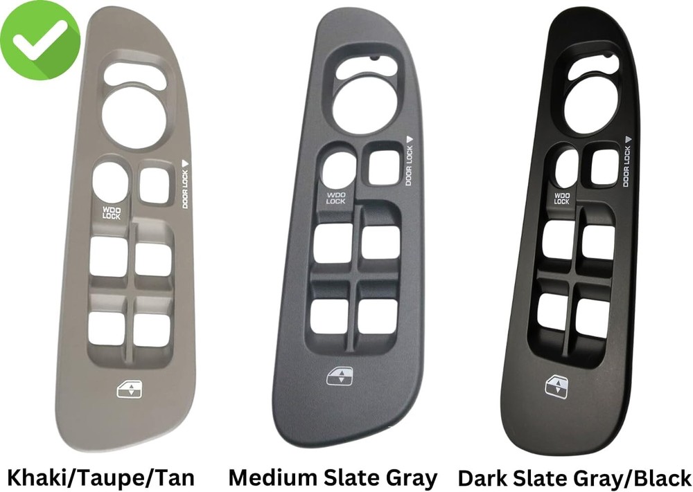 Dodge Ram Window Master Switch Tan Bezel Lock Set 2002-2008