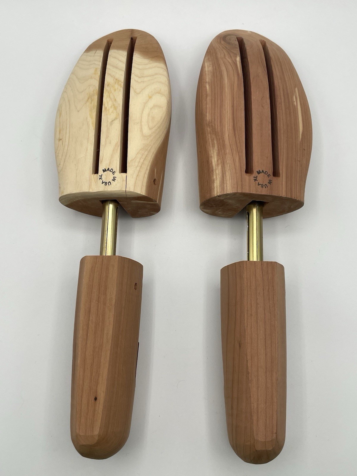 Jos A Bank Ceder Wood Shoe Trees Size XL USA Made Nice Shape