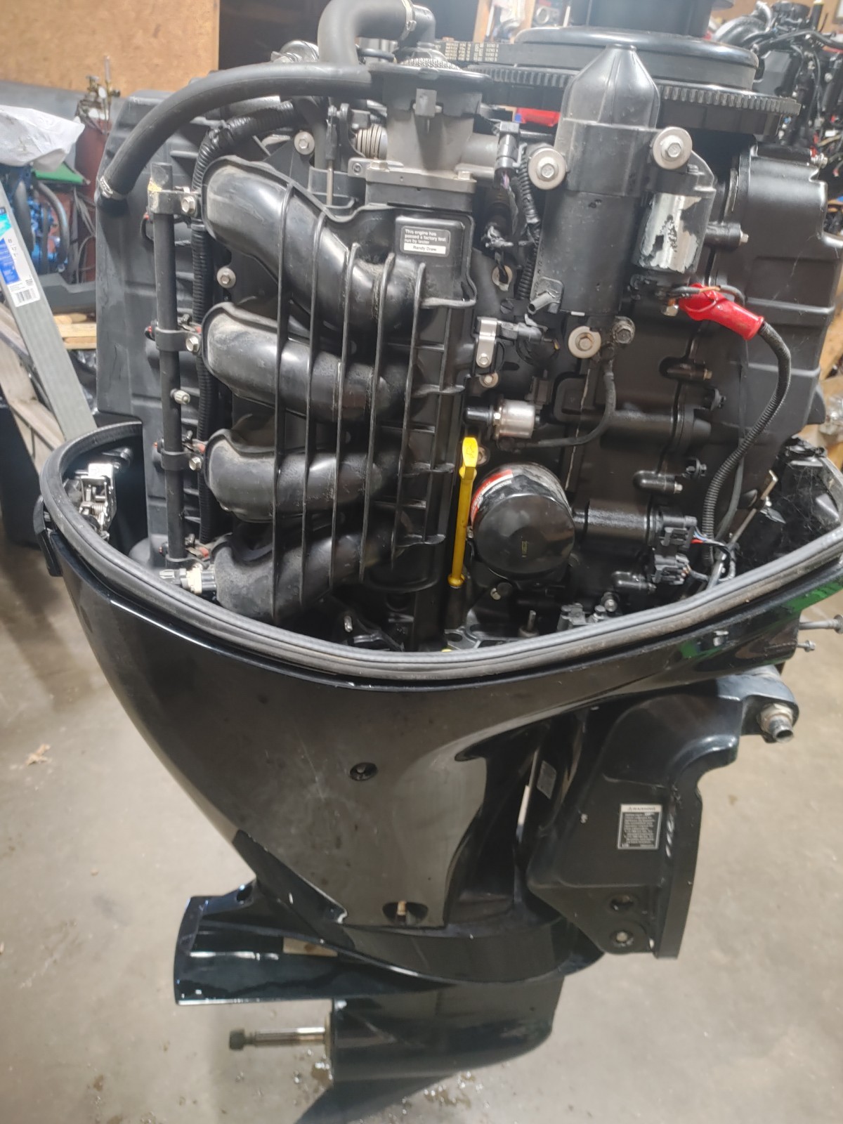 Mercury Fourstroke 150 HP Starboard Side Chap Lower Bottom Cowling 8M0057756