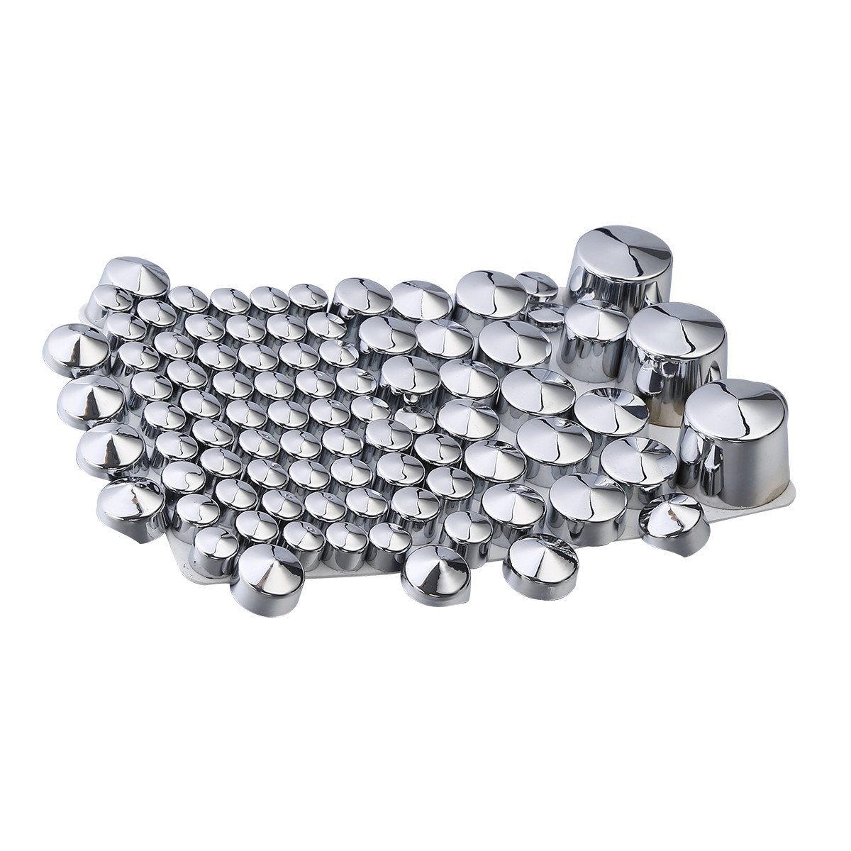 Chrome Bolt Toppers Caps Cover Fit For Harley Softail Twin Cam 1984-2006 02 03