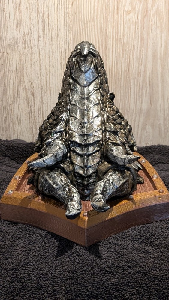True Dragon Trophy Wallmount - 3D Printed