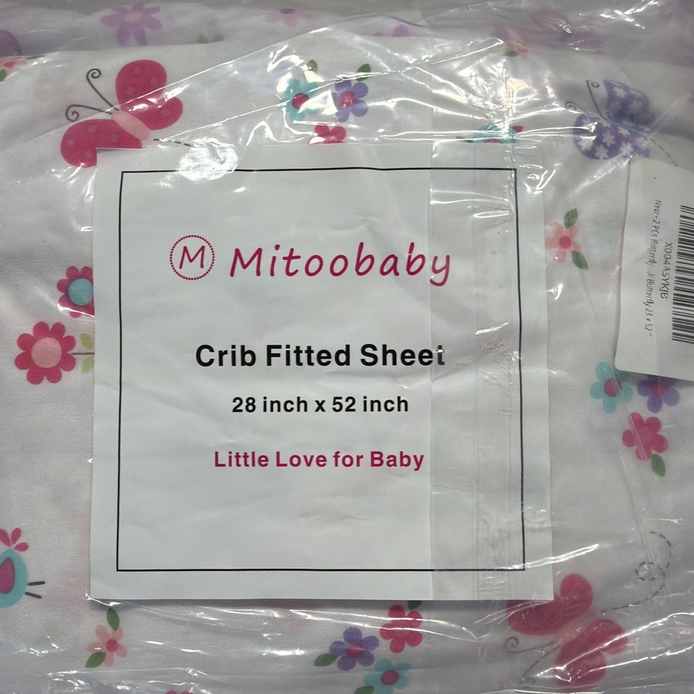 Mitoobaby Crib Fitted Sheets