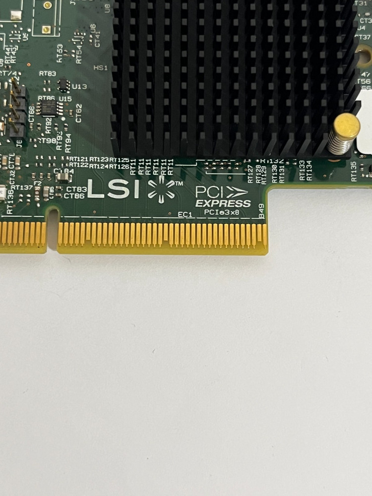 LSI Intel RS3UC080 12Gb/s PCIe x8 Gen3 SAS RAID Module Controller Low Profile