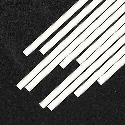 Plastruct H Column Styrene 3/16 (5) - Model Scratch Building Plastic Strips