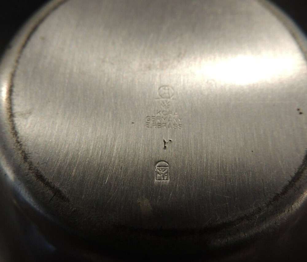 WMF IKORA Germany EP Brass Vintage Bowl Tray Creamer 4 piece set