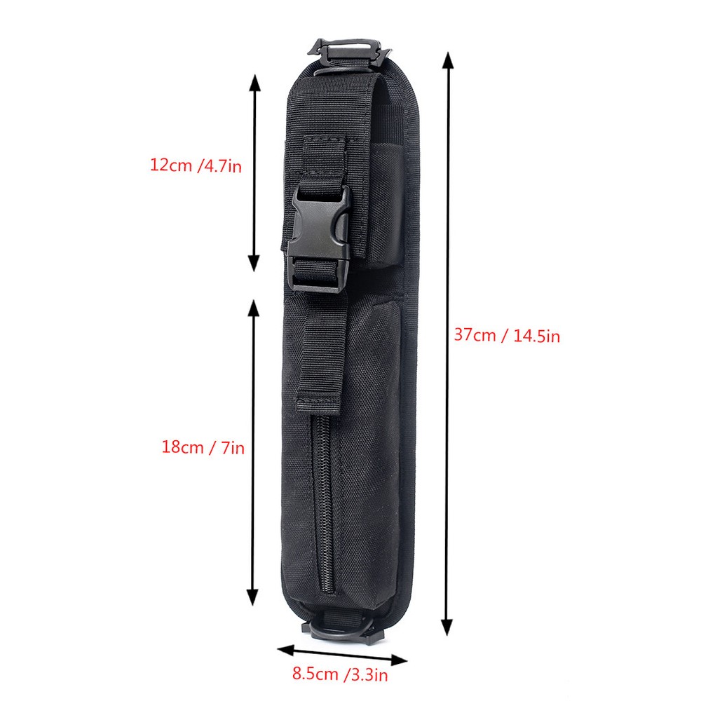 Outdoor Tactical Molle Backpack Shoulder Strap Attachment Pouch EDC Tool Bag US